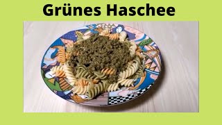 Grünes Haschee mit nur 3 Zutaten!  [ schnell, einfach und lecker! ]