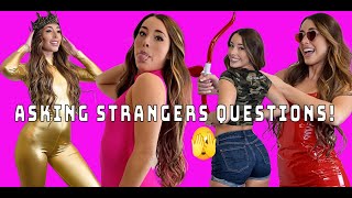 Asking Stangers Questions + Photoshoot BTS!