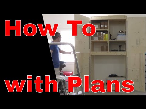 How to Build a Storage Cabinet with Doors - Plans Included How to Build a Storage Cabinet with Doors - Plans Included