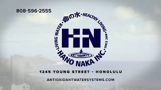 Antioxidant Water - Hano Naka Inc.