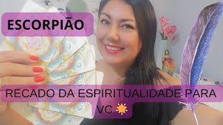 ESCORPIÃO♏️ ALGO/ALGUÉM TE DESCONSTRUIU, AGORA VC DÁ A VOLTA POR CIMA🪻ATENÇÃO #escorpiao #escorpião