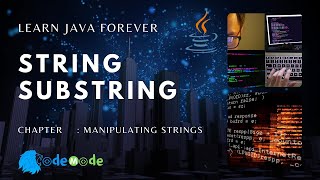 Substring in Java | substring() function | find substring