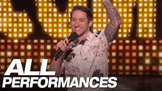 All Of Samuel J. Comroe's Full Performances On AGT - America's Got Talent 2018