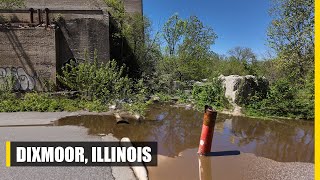 A BLIGHTED Chicago Suburb On Its Last Leg | Dixmoor, Illinois