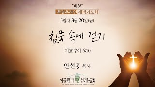 비상 특별새벽기도회 (3/20) - 침묵 속에 걷기 (수6:10) [애틀랜타 섬기는교회 | 안선홍 목사]