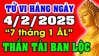 Tử vi hàng ngày 12 con giáp ngày 4/2/2025 - HƯỞNG ĐẬM TÀI LỘC, TIỀN VÀO NHƯ NƯỚC, TRẢ SẠCH NỢ.