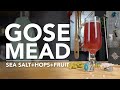 Sea Salt Mead with Raspberry and Hops | A Gose-inspired hydromel collab with Clocks and Colours