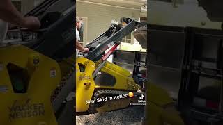 Taking the baddy @wacker.neuson #sm100 out😎 love this thing #charlotte #skidsteer #hardscapedesign