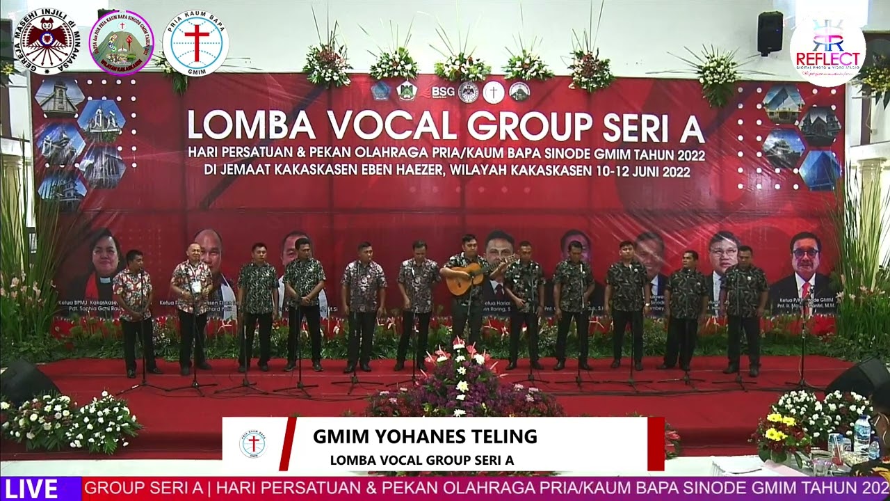 [HAPSA PKB 2022] VOCAL GROUP SERI A - JEMAAT GMIM YOHANES TELING ...