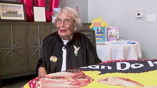 Stockton honors an original 'Rosie the Riveter,' on her 100th birthday