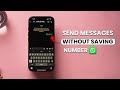 How To Send WhatsApp Message Without Saving Number?