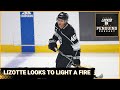 Penguins newcomer Blake Lizotte ready to light some fires