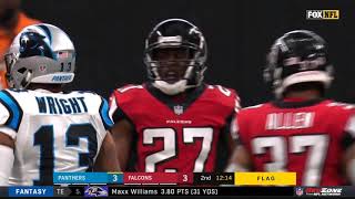 Big Fight Breaks Out After Late Hit On Cam Newton | Panthers vs. Falcons | NFL