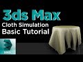Cloth Simulation Basic Tutorial | 3Ds Max Tutorial