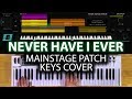 Never Have I Ever MainStage patch keyboard cover- Hillsong Young & Free