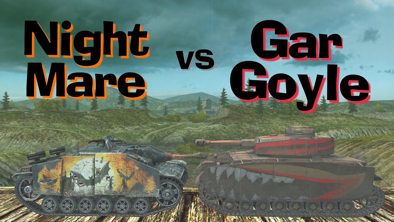 WOT Blitz Face Off || Pz. IV Gargoyle Vs Nightmare - YouTube