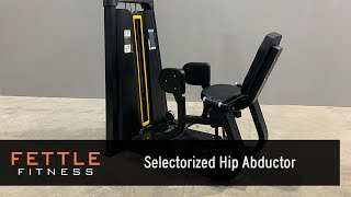 24405 -- Fettle Fitness Selectorized Hip Abductor