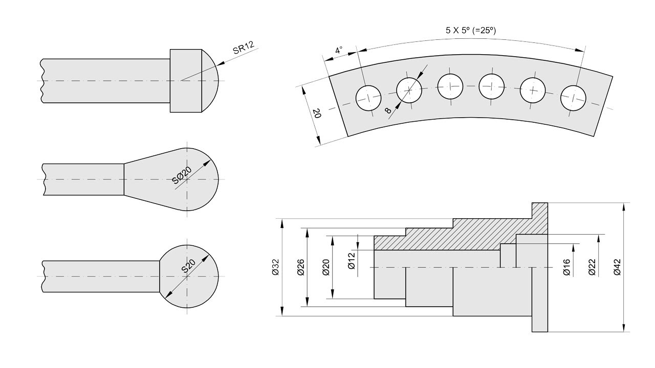Dimensioning Drafting Drawings Solved Dimensioning Threads