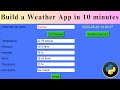 How to Create a Weather App using Python