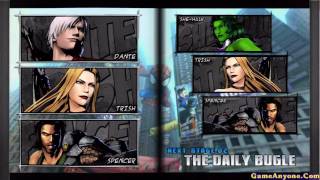 Marvel vs Capcom 3: Fate of Two Worlds (Dante, Trish, Nathan "RAD" Spencer Pt. 1/2)