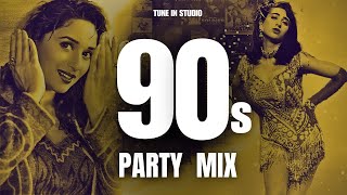 90's Bollywood Nonstop Dance Remix | Dj manish | Best of 90's Superhit Songs | Tune in Studio