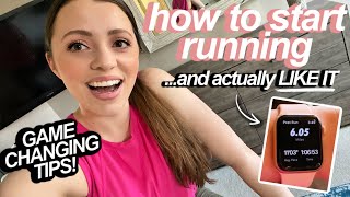 10 TIPS: HOW TO START RUNNING and *LIKE* it!  // Game-Changing Mindset