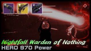 【デスティニー2実況】ナイトフォール英雄「空虚な番人」10万点野良PT/Nightfall「Warden of Nothing」 Hero【Destiny2/forsaken】