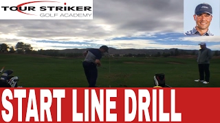 Practice this Drill to Work on Start Line Awareness | Martin Chuck | Tour Striker Golf Academy