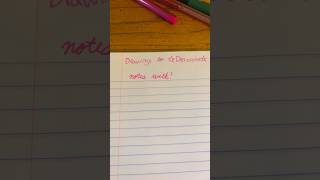 Drawings to decorate notes with PART 1 || #art #doodle #notes #school #drawing #cute