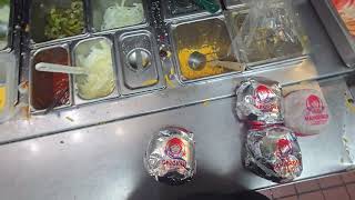 Wendy's P.O.V. Drive Thru Sandwiches on closing shift