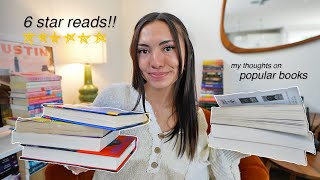 the 12 books I read in June & July! *6 star reads & popular books*