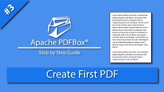 PDFBox create PDF | PDFBox Tutorial | Pdfbox tutorial create pdf | How do I create a PDF from PDFBox