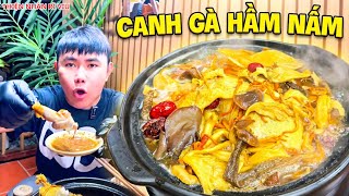 Cách Nấu Canh Gà Hầm Nấm Cho Trời Lạnh Siêu Bá Cháy Mấy Chế Ơi | Thiện Nhân Rì Viu