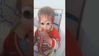 बोल फेरब लबडी कॉमेडी वीडियो cute baby 😎🥰👶😘😄  #shorts #viral