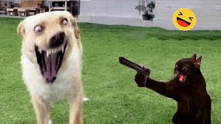 Funniest Cats And Dogs s 😁 - Best Funny Animal s 2023 🥰