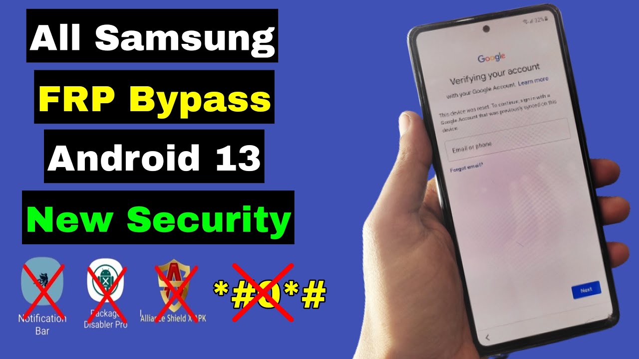 All Samsung FRP Bypass Android 13 | No *#0*# No Apps No TalkBack | New ...