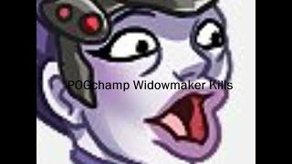 Epic Widowmaker QUAD KILL! POTG!