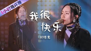 回忆杀！刘惜君Liu Xijun再唱成名曲《我很快乐》唱尽爱情的酸楚（一小时循环版）| 中国音乐电视 Music TV