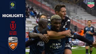 STADE DE REIMS - FC LORIENT (1 - 3) - Highlights - (SdR - FCL) / 2020-2021