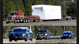 4K Truck Spotting FHP Peterbilt Oversize 11824