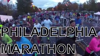 2017 Philadelphia Marathon First Person Run Vlog