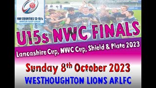 NWC Under 15s LANCASHIRE CUP FINAL 2023  -  Golborne Parkside vs. Halton Farnworth Hornets Reds