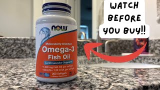 Review -  Omega 3 Fish Oil Supplement