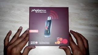 Tata Photon Max Wifi Data Card Unboxing And Reviews