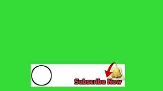 Subscribe button green screen | No Copyright subscribe button intro for youtube