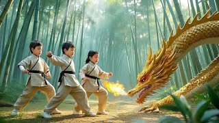 Old monk raised orphaned triplets, unaware of their superpowers—strong enough to challenge a dragon!