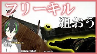 【R6S攻略】フラグでフリーキルとミュートポジとドローン【レインボーシックスシージ】小技