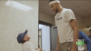 Through  Make-A-Wish, Sixers Make 10-Year-Old Girl's Wish Come True