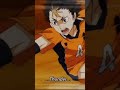 nishinoya rolling thunder haikyuu#short