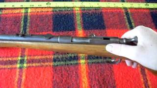 Granfathers place-22 caliber single shot bolt action rifle